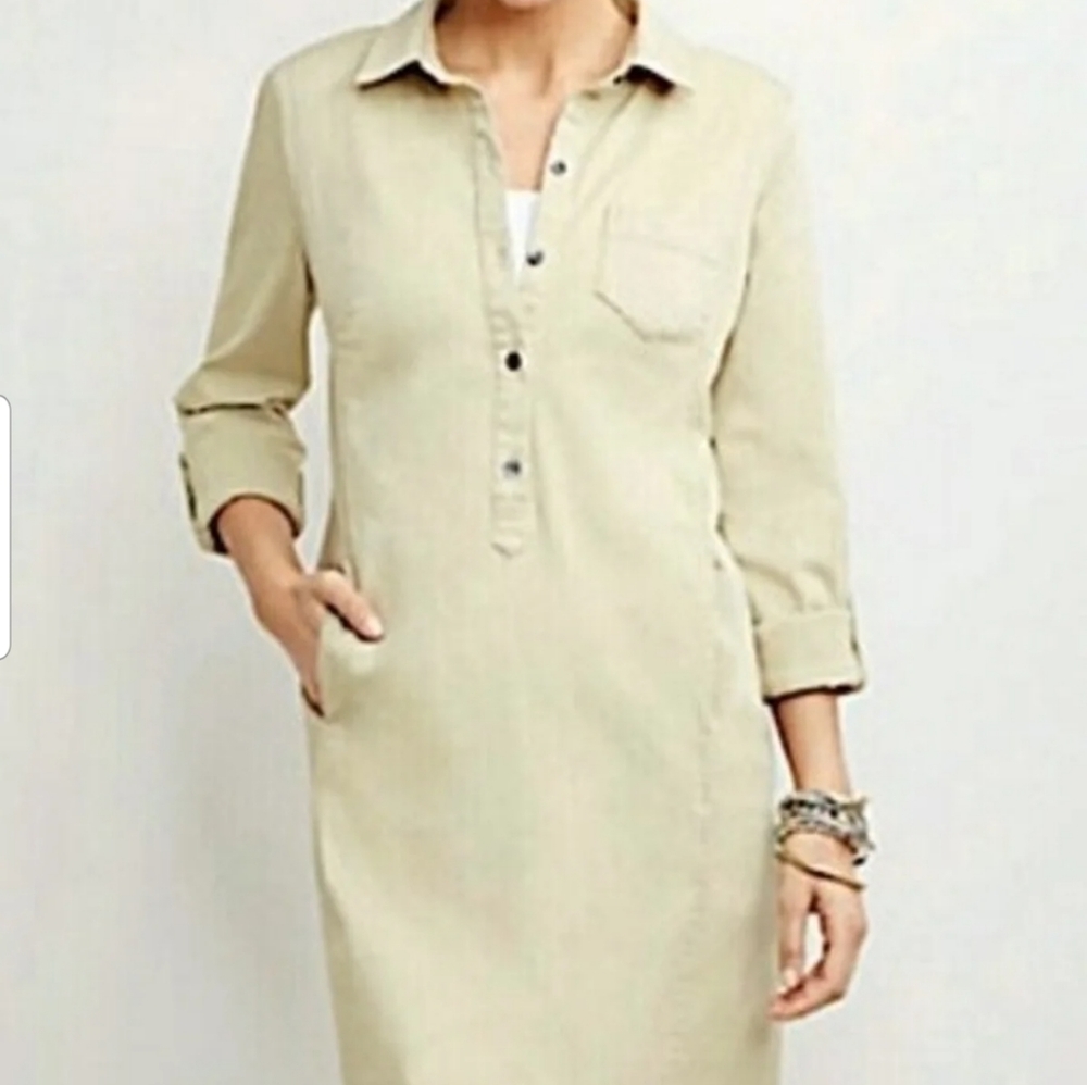 NWOT J. Jill chino dress women's 4 petite
